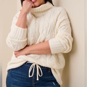 Vegan Cashmere Pullover Turtle Neck